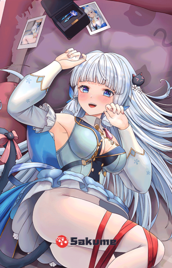 Sakume 9323388 Kamisato Ayaka Genshin　 Hentai Body Pillow Dakimakura 1